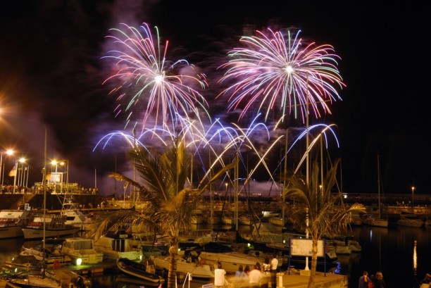 Feuerwerk beim Atlantik Festival auf Madeira Feuerwerk beim Atlantik Festival auf Madeira
